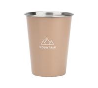 Camp Stainless Cup, Compact Travel Mug Kit, Lightweight Hiking Drinkware Design with Easy Carry Setup, 3.15x3.94 inches Outdoor Coffee Cup Set, Modern Style Adventure Mug for Travel Use