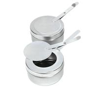 Camp Stove - 2 piezas al aire libre cocina Stove, Alcohol Burner Survival Gear, portátil StoveE With Cover For Outdoor Picnic Barbacoa Camping Hiking Backpacking Road TripAND Party