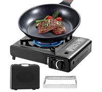 Camp Stove - Portable Stove Portable Camping Stoves | Windproof Cooking Gear With Carry Case | Outdoor Stoves For Cooking Windproof Outdoor Hiking Fishing Tailgating BBQ Backpacking Adventures