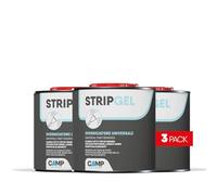 CAMP STRIP GEL Removedor de pintura en gel profesional para madera, hierro y pared, elimina pinturas, agentes impregnantes y fondos, 3 X 750