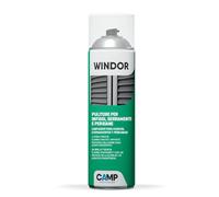 CAMP Windor Spray - Limpiador Revivificador Protector, Limpia Persianas, Ventanas, Marcos y Carpintería de PVC - Para Pulir y Revitalizar Superficies- no Deja Residuos, Made in Italy, 500 ml