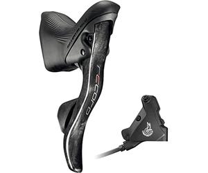Campagnolo Db Sx Mando Ergopower Disc Brake Record 12v, Izquierdo, Pinza Trasera 140 con Aceite, Adultos Unisex, Negro, Universale