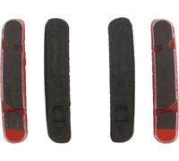 Campagnolo Gomas de freno Cartridge Carbon para Campagnolo rojo one_size