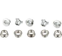 Campagnolo Juego de tornillos de plato para Record Pista desde Modelo 2001 gris one_size