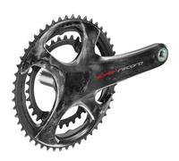 campagnolo, super record 12 ti, platos y bielas, negro 172.5 39-53