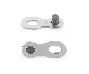 Campagnolo Unisex - Adultos 2651020103 Enlace Conector, Negro/Plata, Talla Única