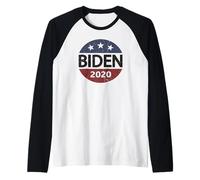 Campaign Merch Retro Vintage Joe Biden For President 2020 Camiseta Manga Raglan