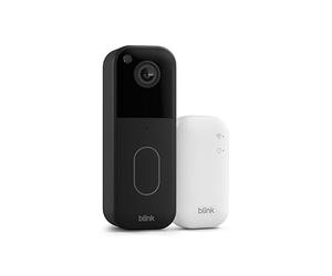 Campainha Inteligente Amazon Blink Video Doorbell 2025 com Módulo de sincronização (Preto)