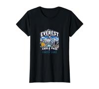 Campamento Base del Everest Chola Pass Gokyo Lake Trek Senderismo Camiseta gráfica económica, Mujer, Negro, XS