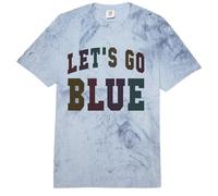 Campamento de Entrenamiento Let's GO Blue Team War Game School Spirit W omfort Colors Adult Heavyweight T-Shirt