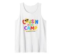 Campamento de primos 2026 No se Permiten Padres Coincidencia del escuadrón de primos Camiseta sin Mangas