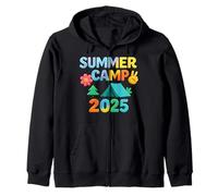 Campamento de Verano 2025 Aventura al aire libre Viaje Retiro Niños Camping Sudadera con Capucha