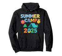 Campamento de Verano 2025 Aventura al aire libre Viaje Retiro Niños Camping Sudadera con Capucha