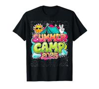 Campamento de verano 2025 Groovy Summer Break Maestros Estudiantes Camiseta