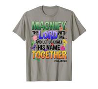 Campamento de verano cristiano Magnify The Lord Magnified VBS 2025 Camiseta