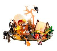 Campamento vaquero, Juegos de construcción