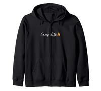 Campamento Vida Tienda Momentos para saborear Sudadera con Capucha