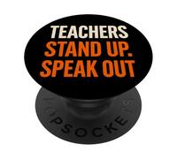 Campaña Anti Bullying Kindness Stand Up Speak out PopSockets PopGrip Adhesivo
