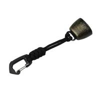 Campana antioso - 15,5 x 3,5 cm, campana de protección de oso de campamento, experiencia de silencio con función de silencio, ayuda a evitar que los osos se sorprendan, para camping, viajes