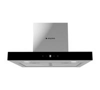 Campana Aspes ACPT600AN Cristal Negro 800 m³/h Táctil A Doble Motor LED