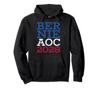 Campaña Bernie AOC 2028 - Lucha Patriótica Oligarquía Sudadera con Capucha