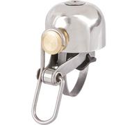 Campana Bicicleta BELLA C-YELL Mini M-WAVE Ø 30mm Negro Ruido y Robusto de Copf