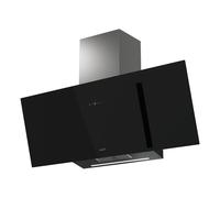 Cata Campana Extractora Cocina THALASSA PRO 1200GBK/G Panel Control Táctil 6 Niveles Extracción Motor brushless Extra Silencioso 46 dB LED Función AUTO Color Negro