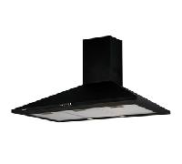 CAMPANA CHIMENEA CATA OMEGA 900 BK /M ANCHO 90 CM NEGRA OMEGA 900 BK /M