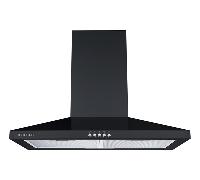 CAMPANA CHIMENEA INFINITON CMPP-64NBH ANCHO 60 CM NEGRA