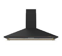 CAMPANA CHIMENEA INFINITON CMPP-RU92 ANCHO 90 CM NEGRA CMPP-RU92