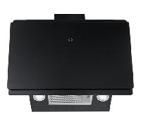 campana chimenea mepamsa luna plus 90 negra ancho 90 cm negra