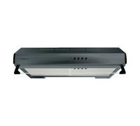 Campana convencional Mepamsa Modena 60 Negra V3 - 60 cm, 380 m³/h, LED
