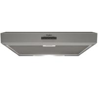 Campana convencional Whirlpool WSLK 66/1 AS X - Gris, 59,9 cm, LED