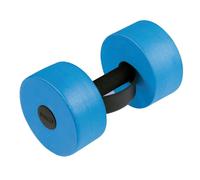 BECO Mancuernas Aquafitness - Mancuernas para trotar, aeróbicos acuáticos y clases de natación, mancuernas de espuma con asa de bucle, 1 par, mediano, 22 x 15 cm