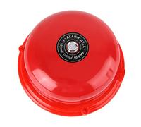 Campana de Alarma contra Incendios, Campana Eléctrica de 4 Pulgadas con Control de Incendios de Metal Tipo de Huelga Interna, 100Db) (220V)