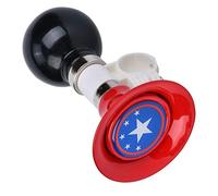 Campana de Bicicleta para ni?os de Metal Campana de Bicicleta ruidosa Goma de Metal Bicicleta Ni?os Ni?as Accesorios de Bicicleta[Rojo]