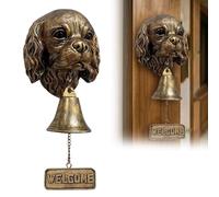 Campana De Cena para Exteriores, Timbre De Bienvenida para Perro Salchicha, Campanas para Perro Bóxer, Labrador, Bulldog, Basset Hound, Campana Colgante, Timbre De Puerta
