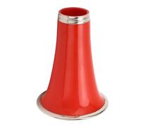 Campana de Clarinete, Tubo de Bocina de Altavoz de Clarinete Niquelado de Plstico ABS para (CC29 Rojo