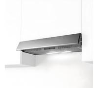Campana de Cocina Integrado Elica 90 cm Extractora / Recirculación Estraibile PRF0154626A Gris