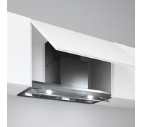 Campana de Cocina Integrado Falmec 90 cm Extractora / Recirculación Design Virgola CVJN90.E17P2#ZZZ3460F Acero Cepillado