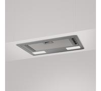 Campana de Cocina Integrado Smeg 50 cm Extractora / Recirculación Universal KSG52HE Silver