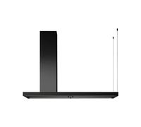 Falmec Elle Is.175 P.E. Nero Opaco 220-240V - 50-60Hz T80 S/Filtro Campana extractora Isla | Clase energética A | Diseño minimalista, controles electrónicos, LED