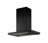 Campana de Cocina Isla Falmec 90 cm Extractora / Recirculación Silence - NRS Plane Plus CPLI90.E24P2#EUN490F Negro