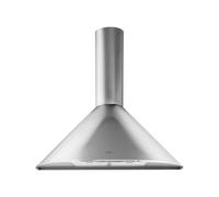 Campana de Cocina Pared Elica 90 cm Extractora / Recirculación Tonda 2937999C Acero Inoxidable