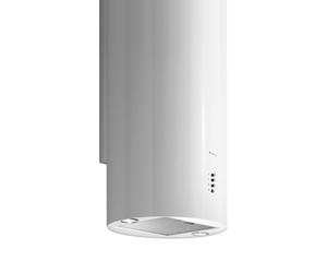 Campana de Cocina Pared Elica 90 cm Extractora / Recirculación Tube Pro PRF0090720B Blanco