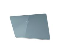 Campana de Cocina Pared Faber 80 cm Extractora / Recirculación Murales Glam-Light Zero Drip 330.0615.675 Azul polvo mate