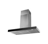 Campana de Cocina Pared Faber 90 cm Extractora / Recirculación Murales Stilo Glass Smart 325.0617.016 Acero inoxidable