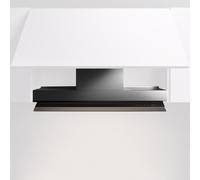 Falmec Virgola No-Drop Touch 90 Acciaio 220-240V - 50-60Hz T80 S/Filtro Campana extractora Empotrable | Clase energética A | Sistema No-Drop, LED, acero inoxidable