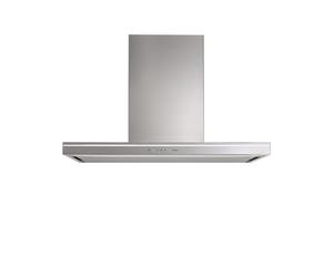 Campana de Cocina Pared Falmec 90 cm Extractora / Recirculación Silence - NRS Lumina CLMN90.00P2#NROI490F Negro