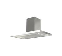 Campana de Cocina Pared Fulgor Milano 90 cm Extractora / Recirculación Reverse T FTHD 900 TC WH X White Glass